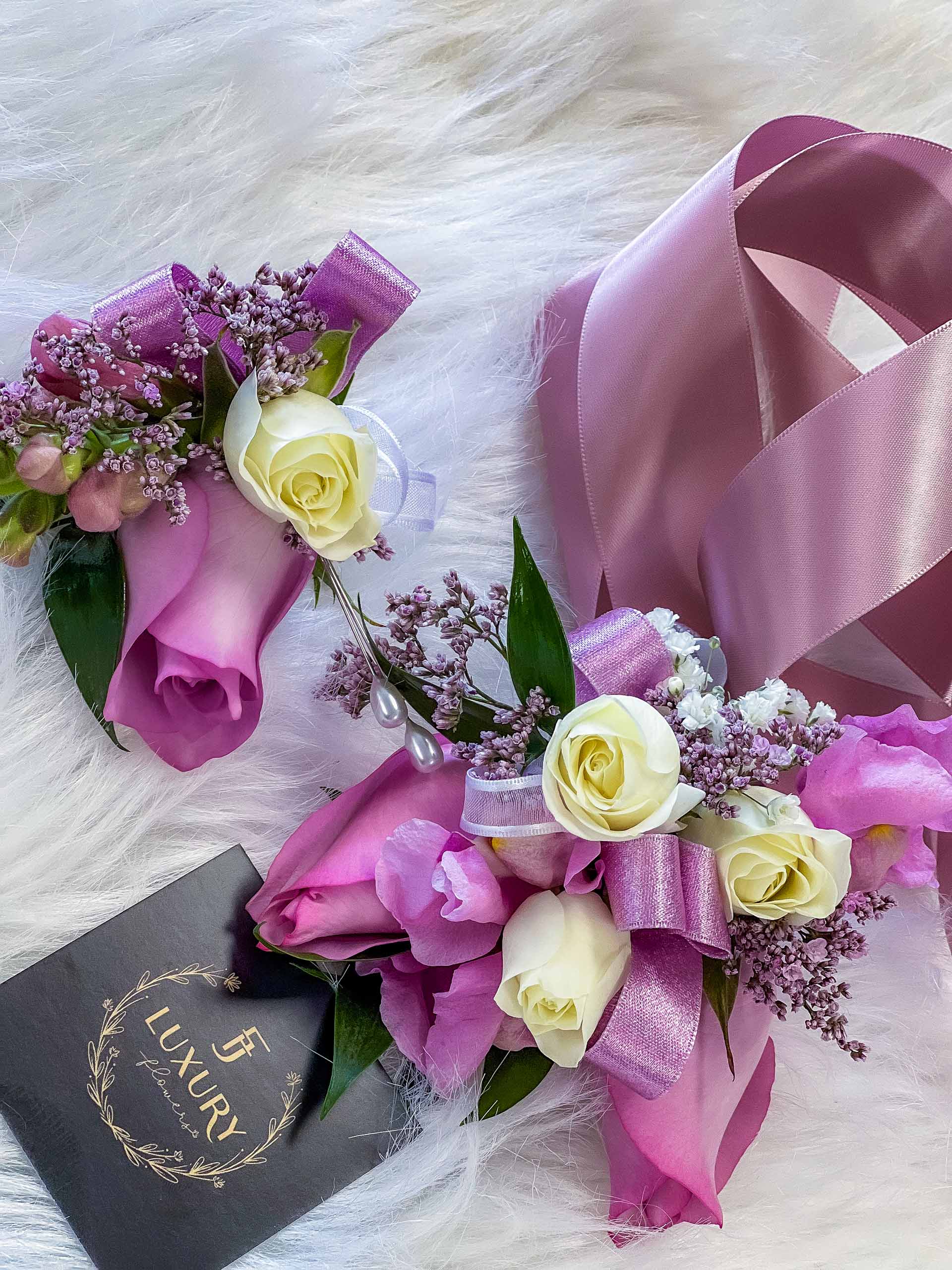 Corsage and boutonniere